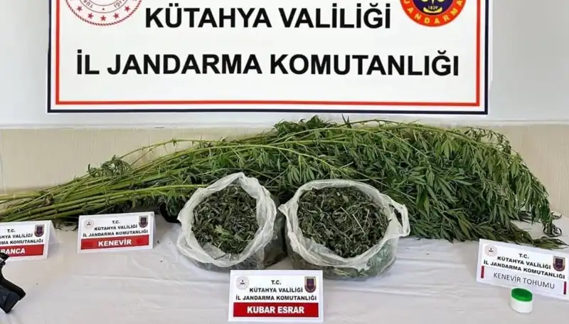 Kütahya'da Uyuşturucu Operasyonu: Fark Edilen Şüpheli Yakalandı