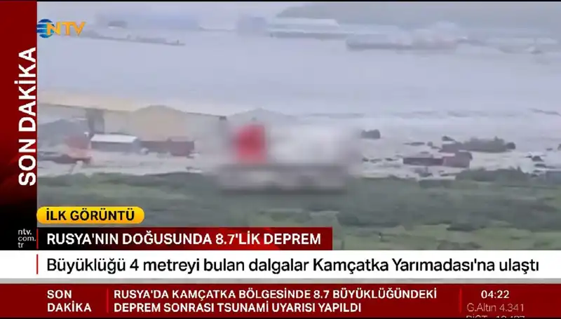 Kamçatka Kıyılarına Ulaşan İlk Tsunami Dalgaları: Ne Oluyor?