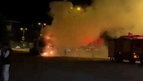 Zonguldak'ta TIR Yangını: Seyir Halindeki Araçta Alevler Yükseldi
