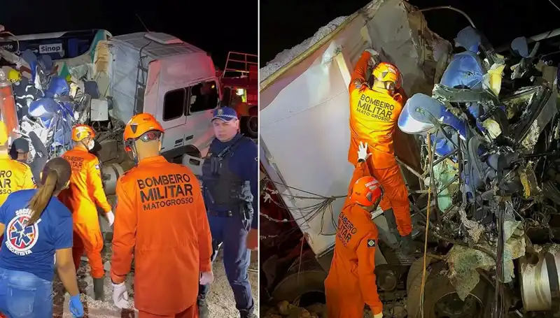 Brezilya'da Feci Otobüs Kazası: 11 Hayatını Kaybetti, 45 Kişi Yaralı