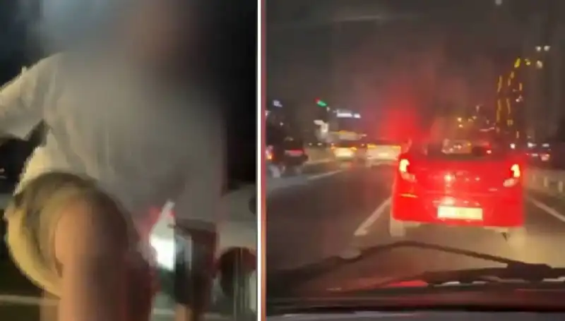 Trafik Magandası Kamerada: Şehirdeki Sarsıcı Olayın Detayları