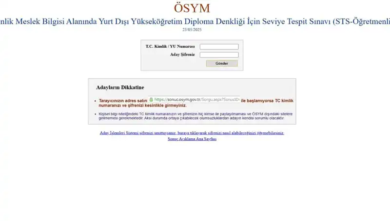 STS Öğretmenlik Sınav Sonuçları Açıklandı: Kazananlar Kimler?