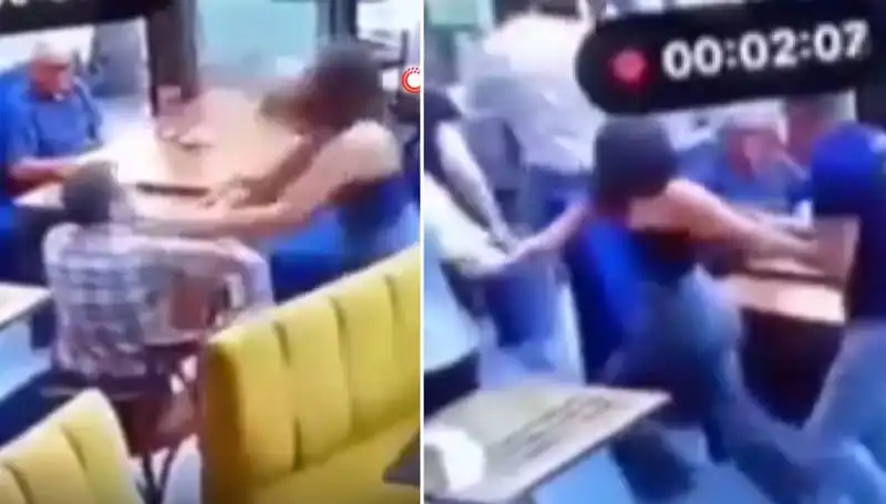 Garsona Tokat Atan Müşteri, Tekme Tokat Dayak Yedi: İşte Şok Edici Olayın Detayları