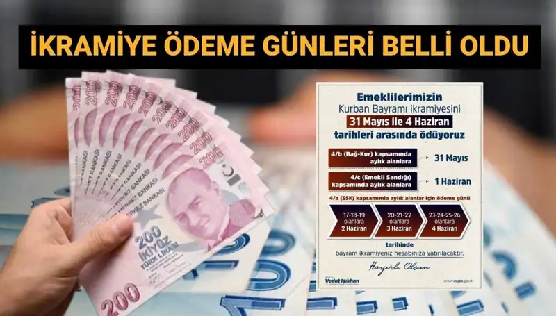 Emekli Bayram İkramiyeleri İçin Tarih Açıklandı: 4 Bin TL Bekliyor!