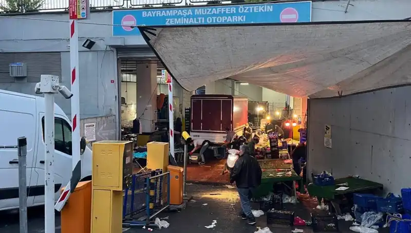 Pazar Yerinde Biber Gazı Dehşeti: Alışveriş Bir Anda Mahvoldu!