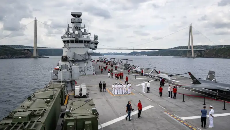 TCG Anadolu, Sarayburnu’ndan Yolculuğuna Başladı: Gelecek Hedefleri Neler?