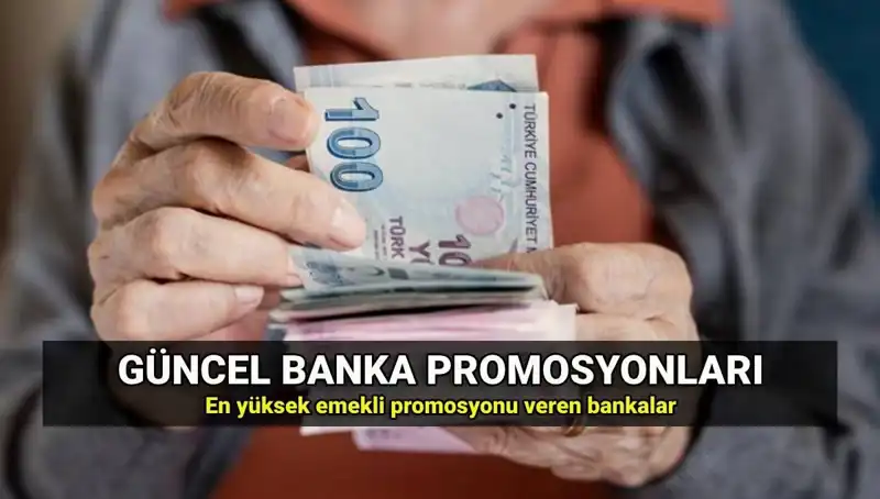 2025'te En Yüksek Emekli Promosyonunu Veren Bankalar Hangileri?